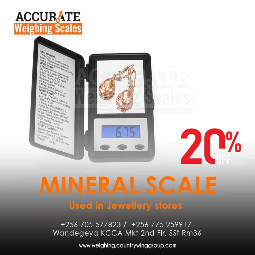 mineral weighing scale